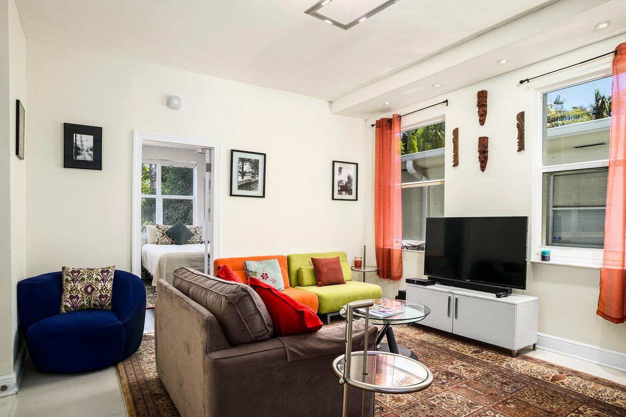 Two Bedroom Two Bath Apartment 2 Block To Beach Miami Beach Bagian luar foto
