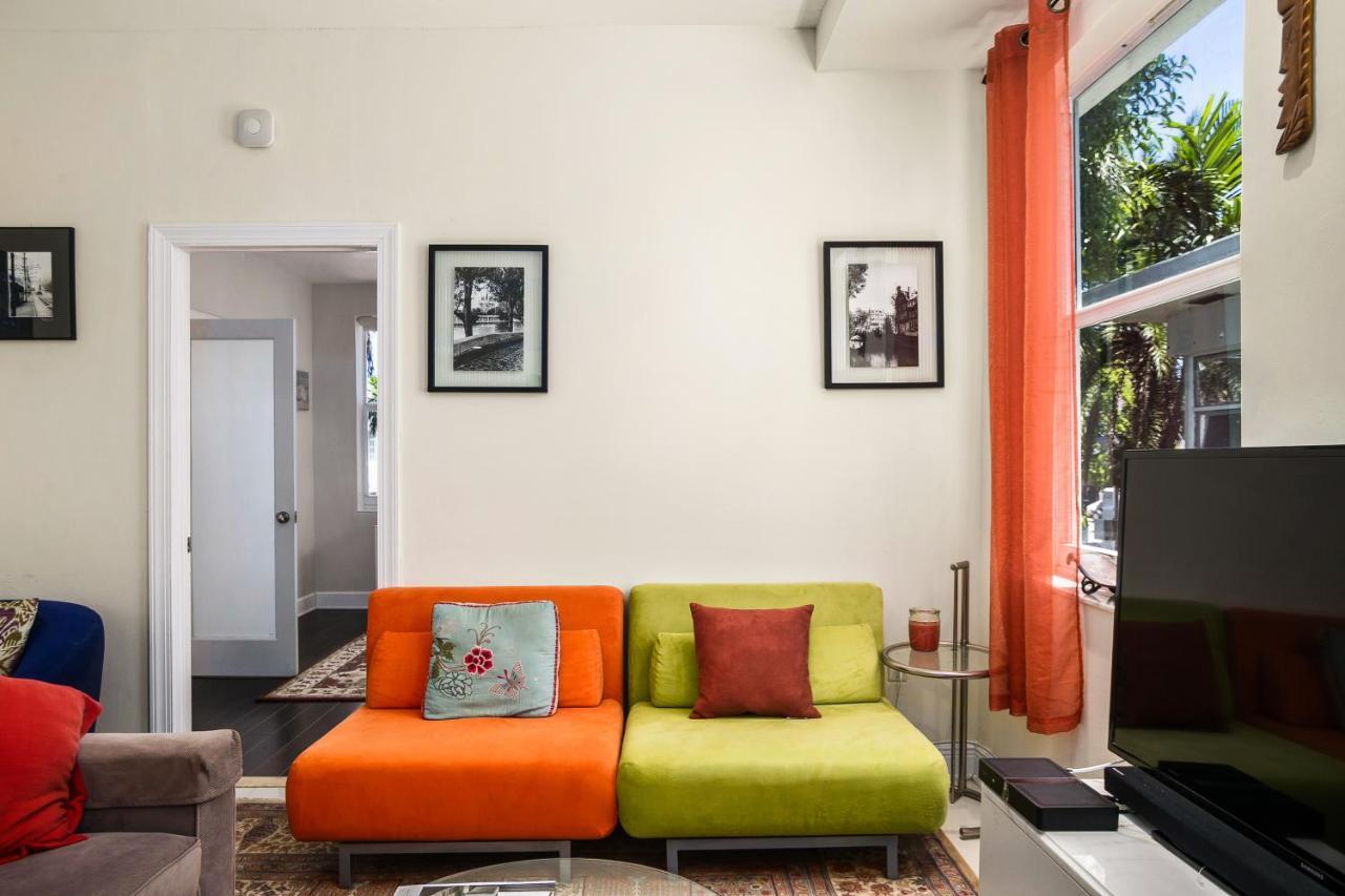 Two Bedroom Two Bath Apartment 2 Block To Beach Miami Beach Bagian luar foto